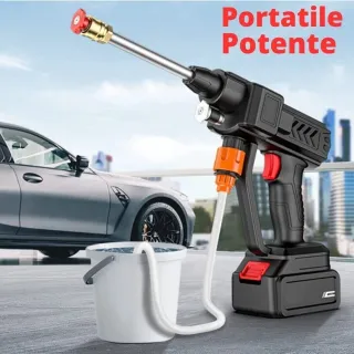 Idropulitrice Portatile Potente 2 Batterie