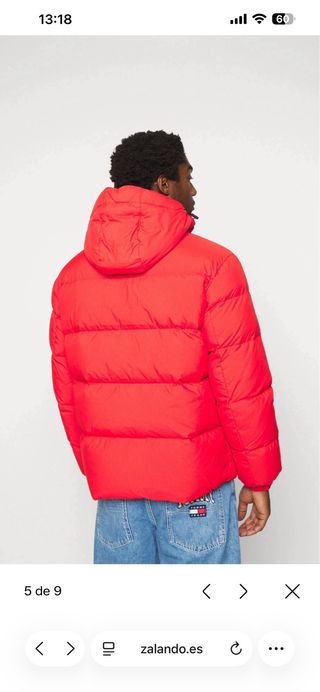 Chaqueta  Tommy jeans  roja talla L