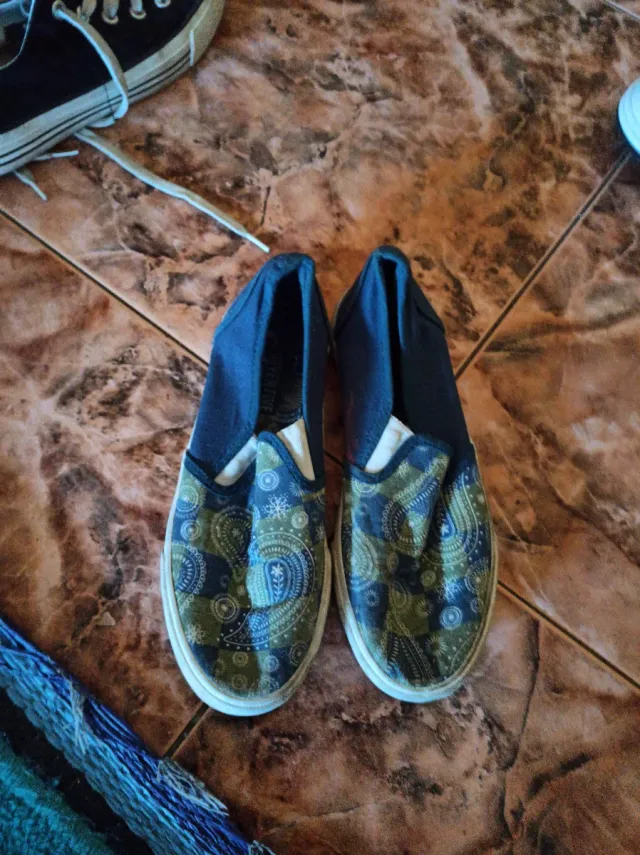 Zapatillas slip-on estampadas
