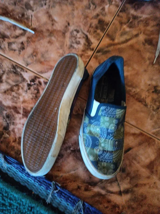 Zapatillas slip-on estampadas