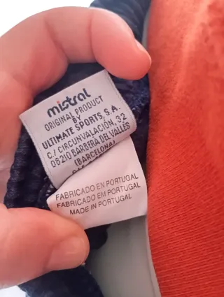 Pantalón chándal Mistral azul Unisex