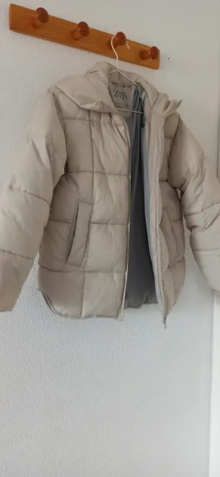 Abrigo Zara Beige Talla 13-14