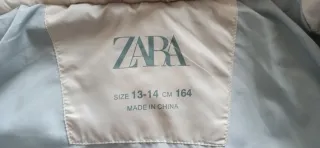 Abrigo Zara Beige Talla 13-14