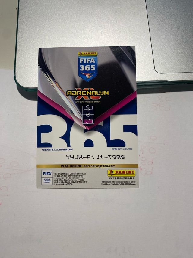 Carta Fútbol Alisson FIFA 365 Panini