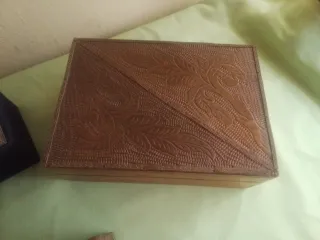 Lote de 4 cajas decorativas antiguas