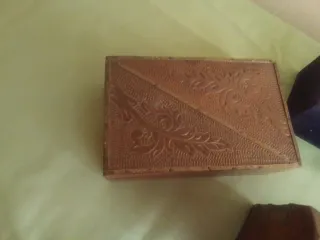 Lote de 4 cajas decorativas antiguas