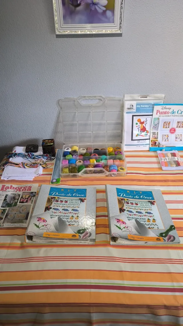 Kit Punto de Cruz y mas
