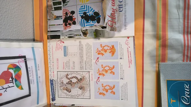 Kit Punto de Cruz y mas