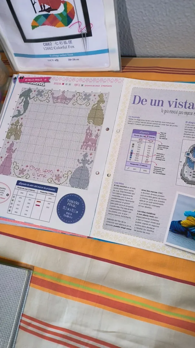 Kit Punto de Cruz y mas