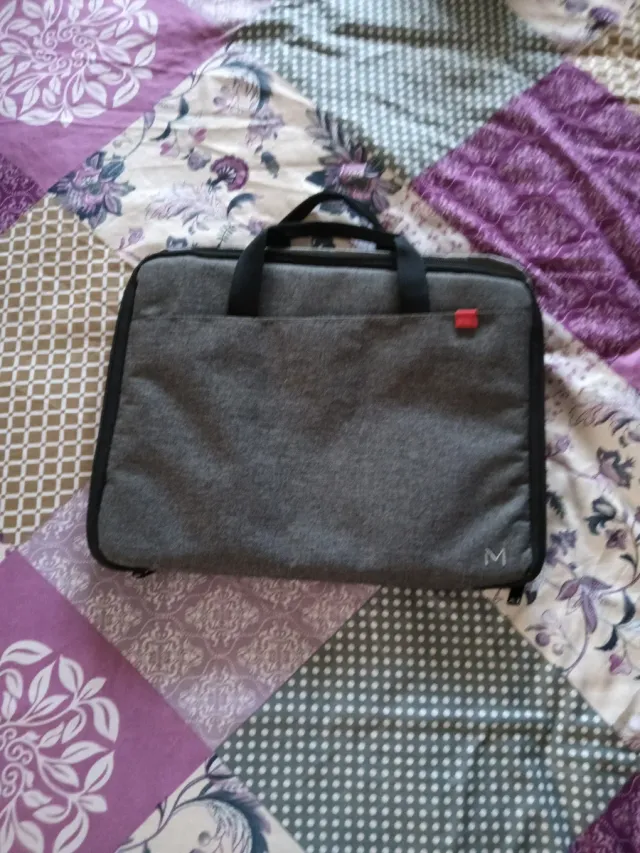 Funda portátil gris M