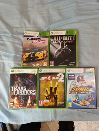 Lote 5 giochi XBOX 360