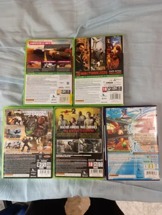 Lote 5 giochi XBOX 360