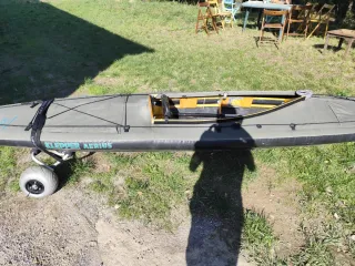 Kayak plegable Klepper con estructura de madera