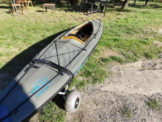 Kayak plegable Klepper con estructura de madera