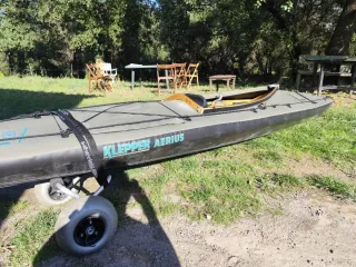 Kayak plegable Klepper con estructura de madera