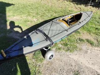 Kayak plegable Klepper con estructura de madera