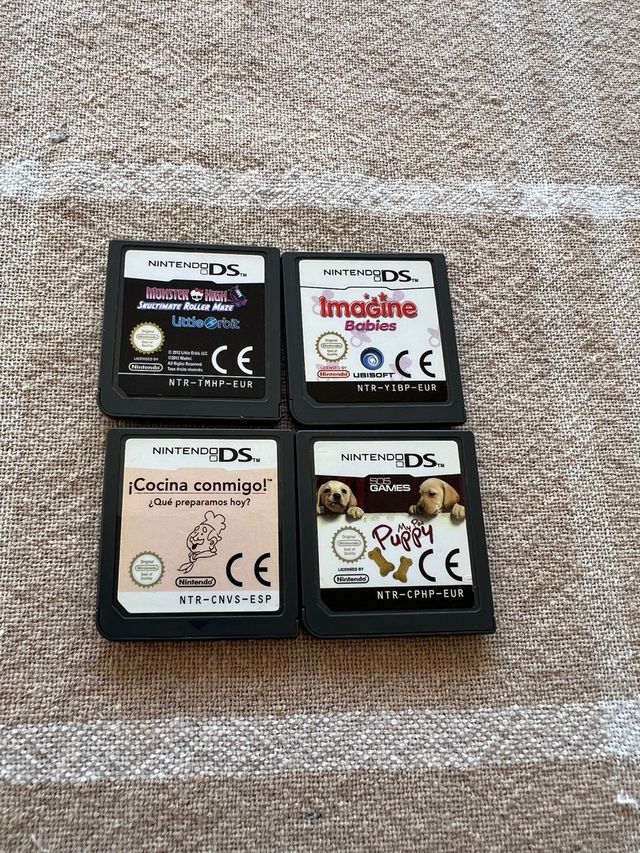 Pack 4 Juegos Nintendo DS