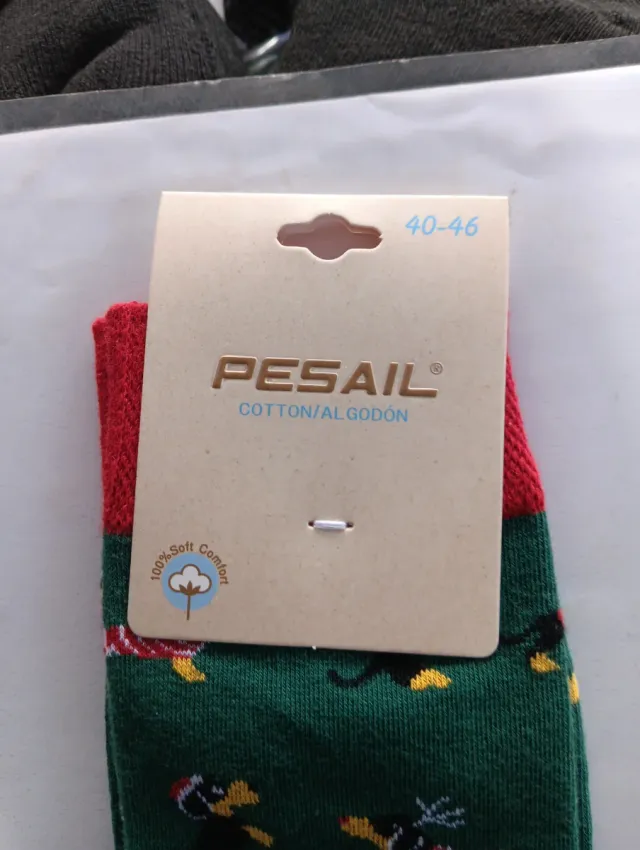 Calcetines Navidad Perros Dachshund Talla 40, 46