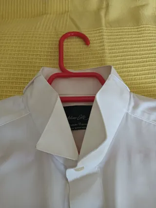Camisa caballero de smoking Arturo Calle ...blanca