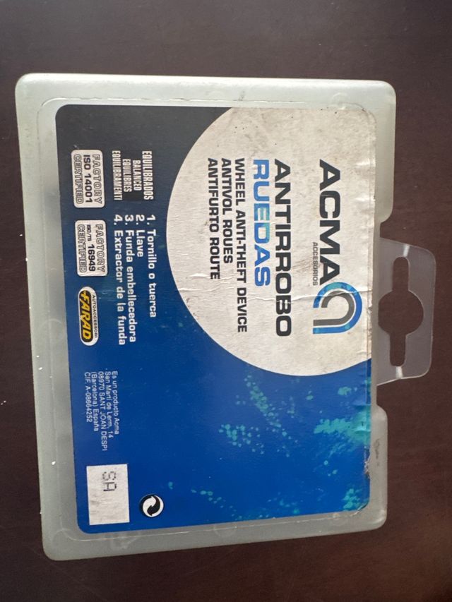 Viti di sicurezza marca acma