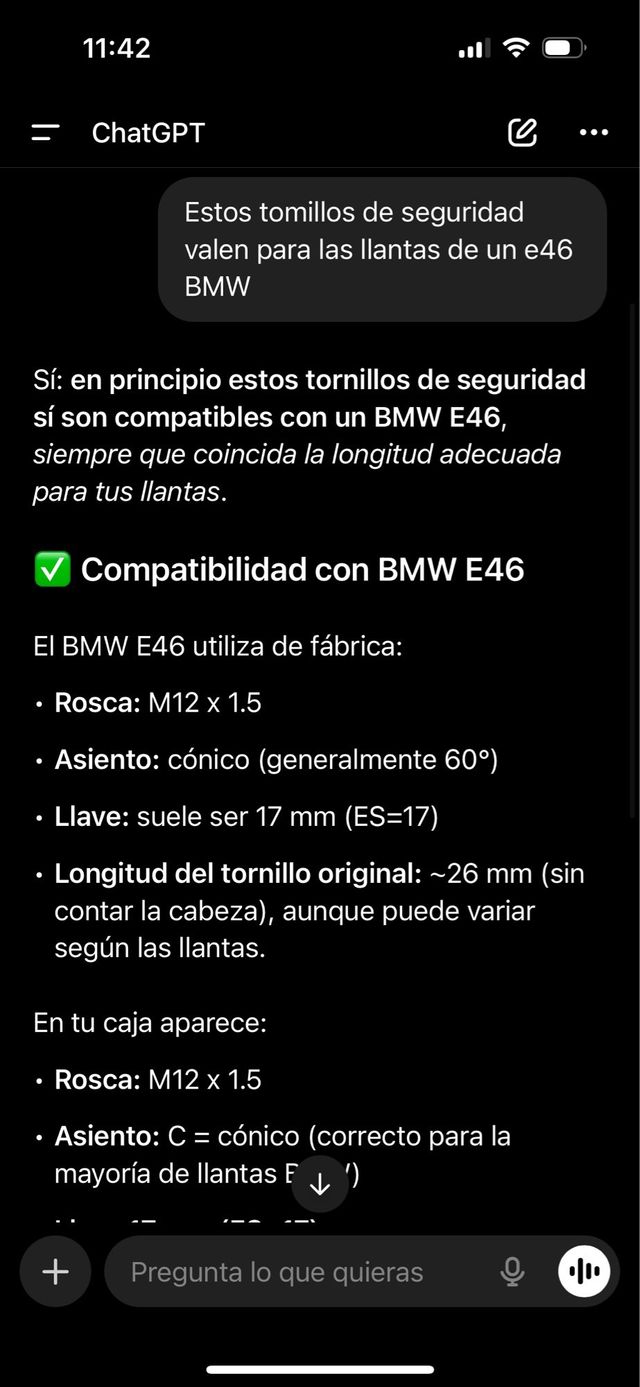 Viti di sicurezza marca acma