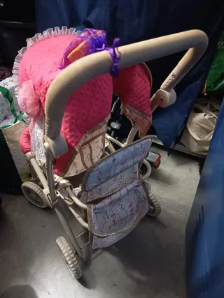 Carro gemelar De Cuevas para muñecas