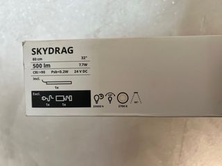 Luce LED SKYDRAG 80 cm 500 lm 2700 K