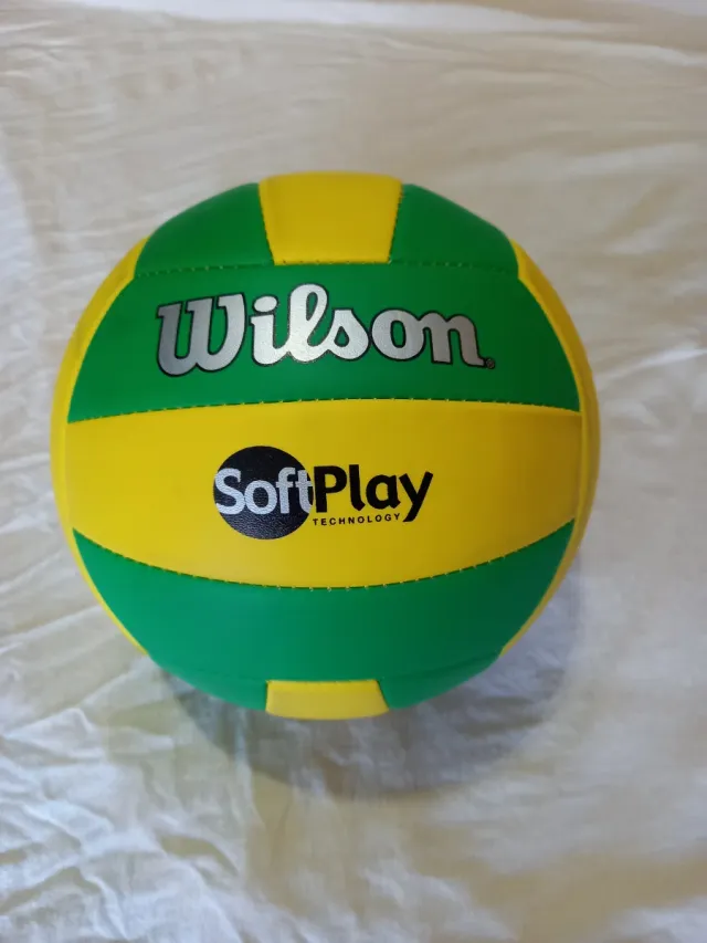 Balón voleibol Wilson SoftPlay Amarillo/Verde