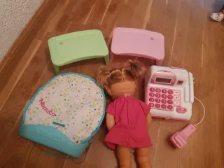 Lote Nenuco: Muñeca, accesorios y más