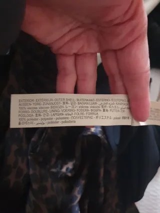 Vestido Massimo Dutti estampado