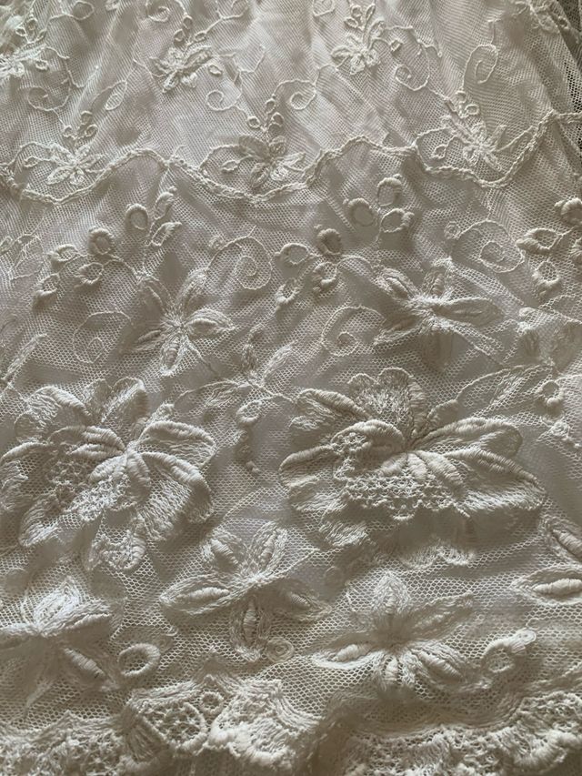 Vestido Novia Encaje Antiguo Talla 38