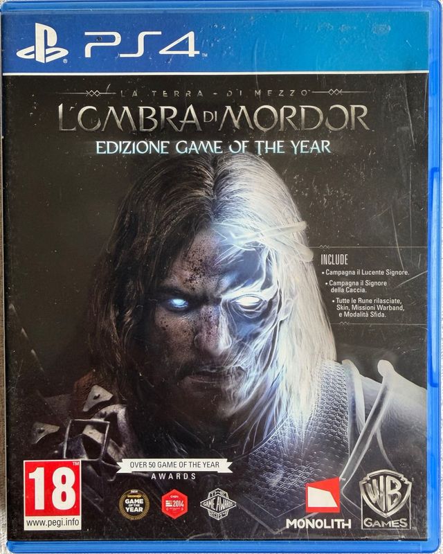 Sombras de Mordor PS4 Edición GOTY - Castellano