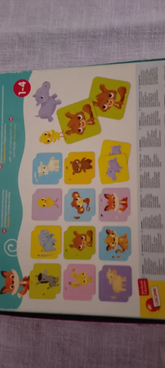 Memory Carotina Baby Lisciani 1-4 anni