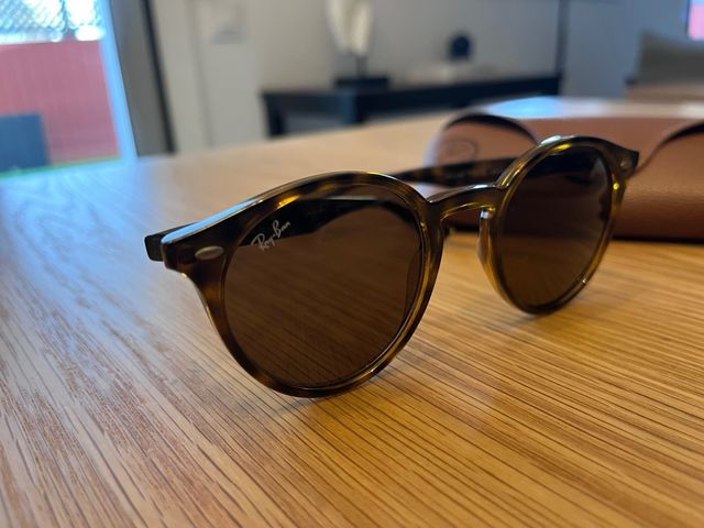 Occhiali da sole Ray-Ban marroni