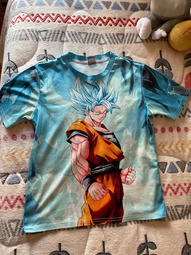 Camiseta Goku Super Saiyan Blue
