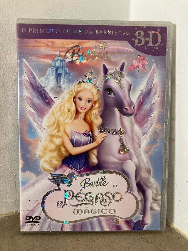 DVD Barbie em Pégaso Mágico 3-D Castellano