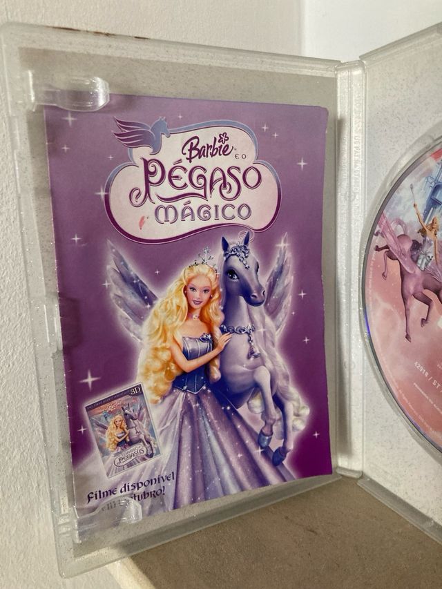 DVD Barbie em Pégaso Mágico 3-D Castellano