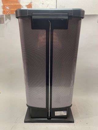 Cubo Basura Rotho Paso 40L Pedal Carbono