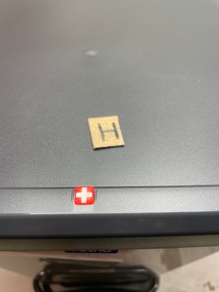 Cubo Basura Rotho Paso 40L Pedal Carbono