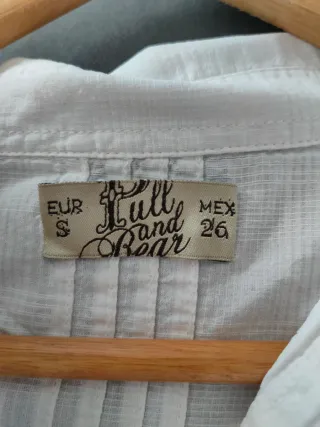 Camisa Pull&Bear blanca