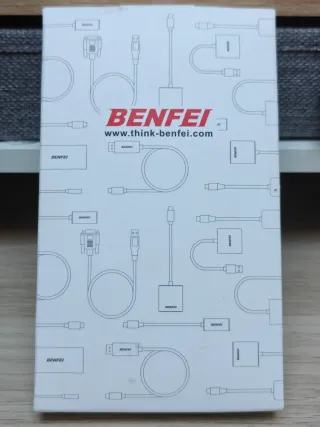 Adaptador hub Benfei USB C a Hdmi Vga