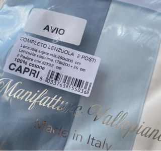 Lenzuola Capri Matrimoniale Cotone