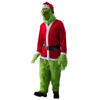 Disfraz El Grinch Adulto Talla M | Regalo Navideño