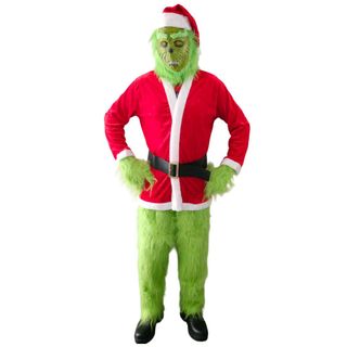 Disfraz El Grinch Adulto Talla M | Regalo Navideño