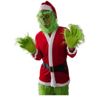 Disfraz El Grinch Adulto Talla M | Regalo Navideño