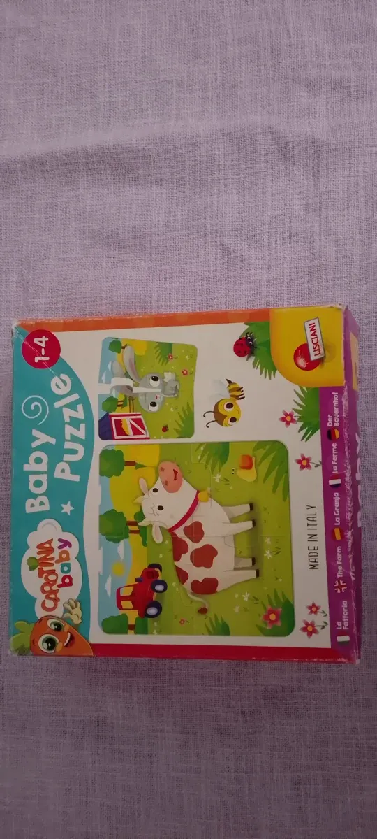 Puzzle Carotina Baby Lisciani 1-4 pezzi
