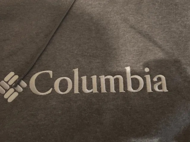 Sudadera Columbia Logo Gris Talla M