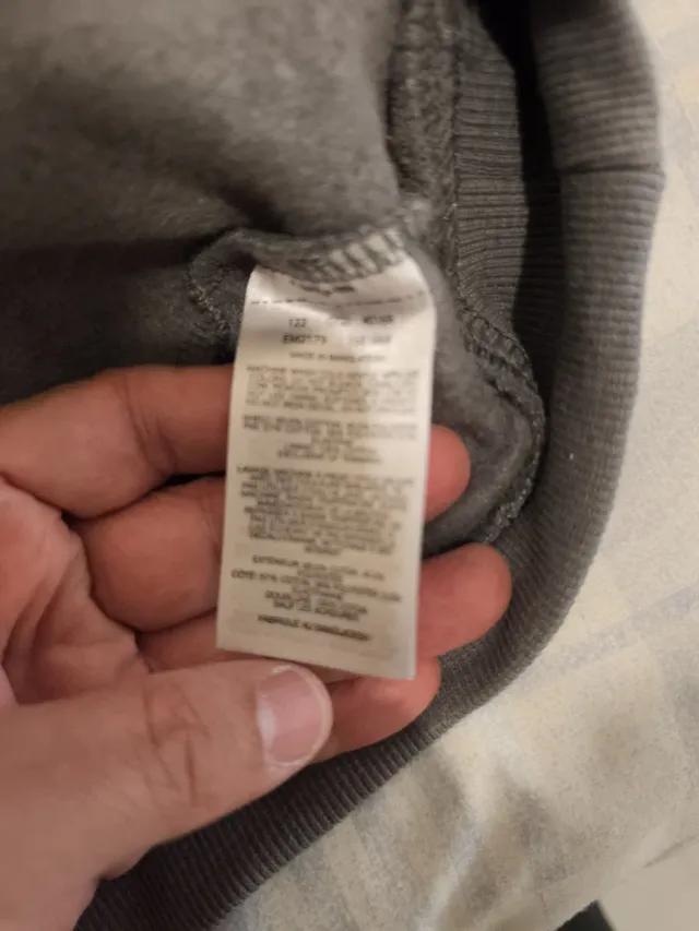 Sudadera Columbia Logo Gris Talla M