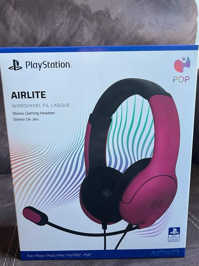 Auriculares PDP AIRLITE Rojo PS4-PS5