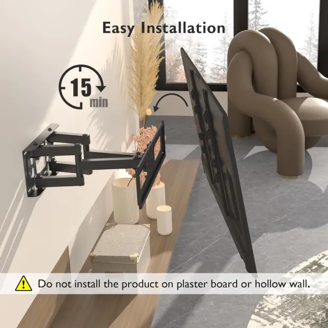 Soporte TV Inclinable y Giratorio Nuevo